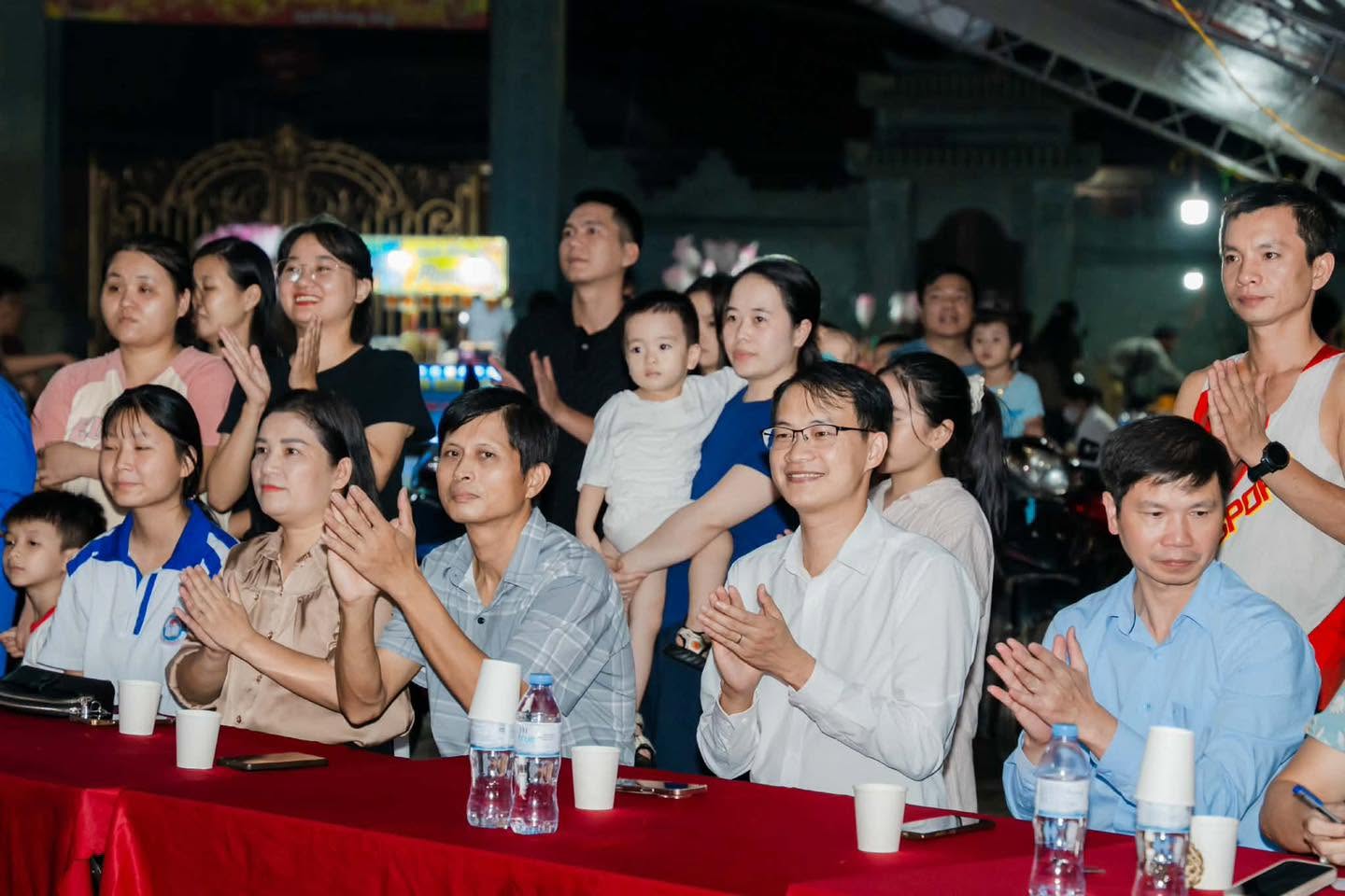 Sự quan tâm và đồng hành của các đồng chí lãnh đạo cơ sở, lực lượng an ninh là điểm tựa vững chắc cho sự kiện.