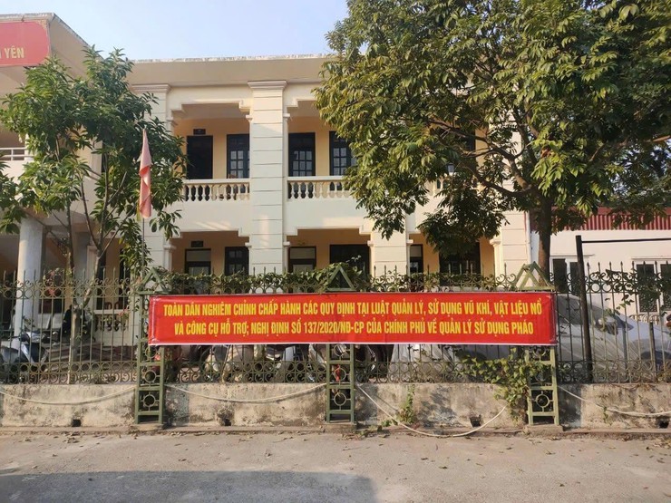 Tuyên truyền Nghị định 137/2020/NĐ-CP về quản lý, sử dụng pháo tại nhà văn hóa thôn.