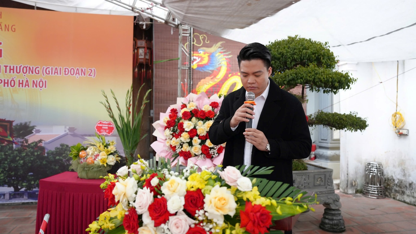 Ông Nguyễn Tiến Trung Kim - Tổng Giám đốc Công ty CP Xây dựng và Bảo tồn di sản Hưng Lâm cam kết hoàn thành dự án đúng tiến độ và thẩm mỹ.