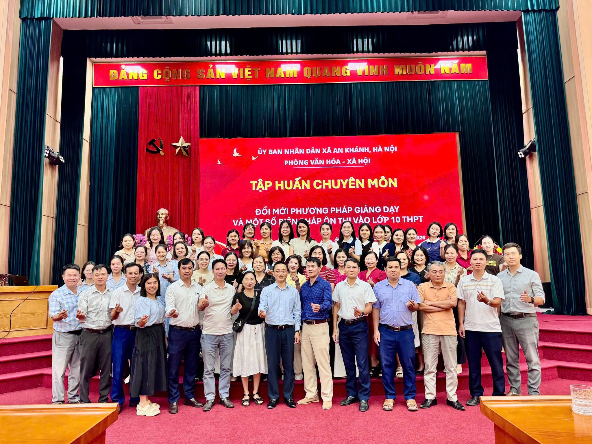 Chương trình tập huấn kết thúc thành công, mở ra nhiều kỳ vọng cho năm học mới.