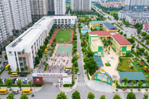 Các trường tư thục và quốc tế quanh khu vực An Khánh sở hữu khuôn viên rộng lớn cùng cơ sở vật chất hiện đại. (Hình ảnh chỉ mang tính chất minh hoạ)