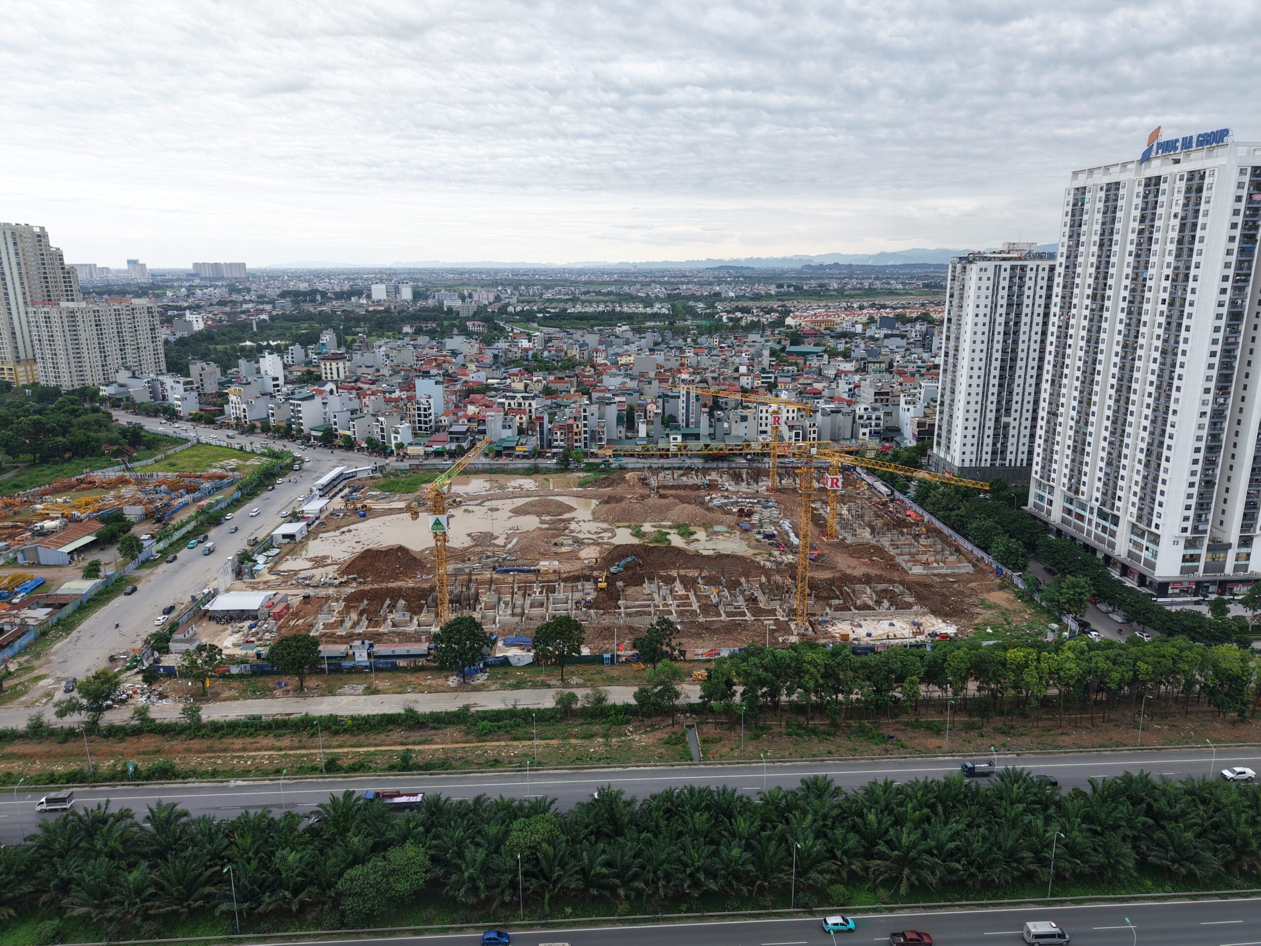 Mật độ xây dựng khối đế cần được tính toán kỹ lưỡng để tối ưu không gian tiện ích cho cư dân.